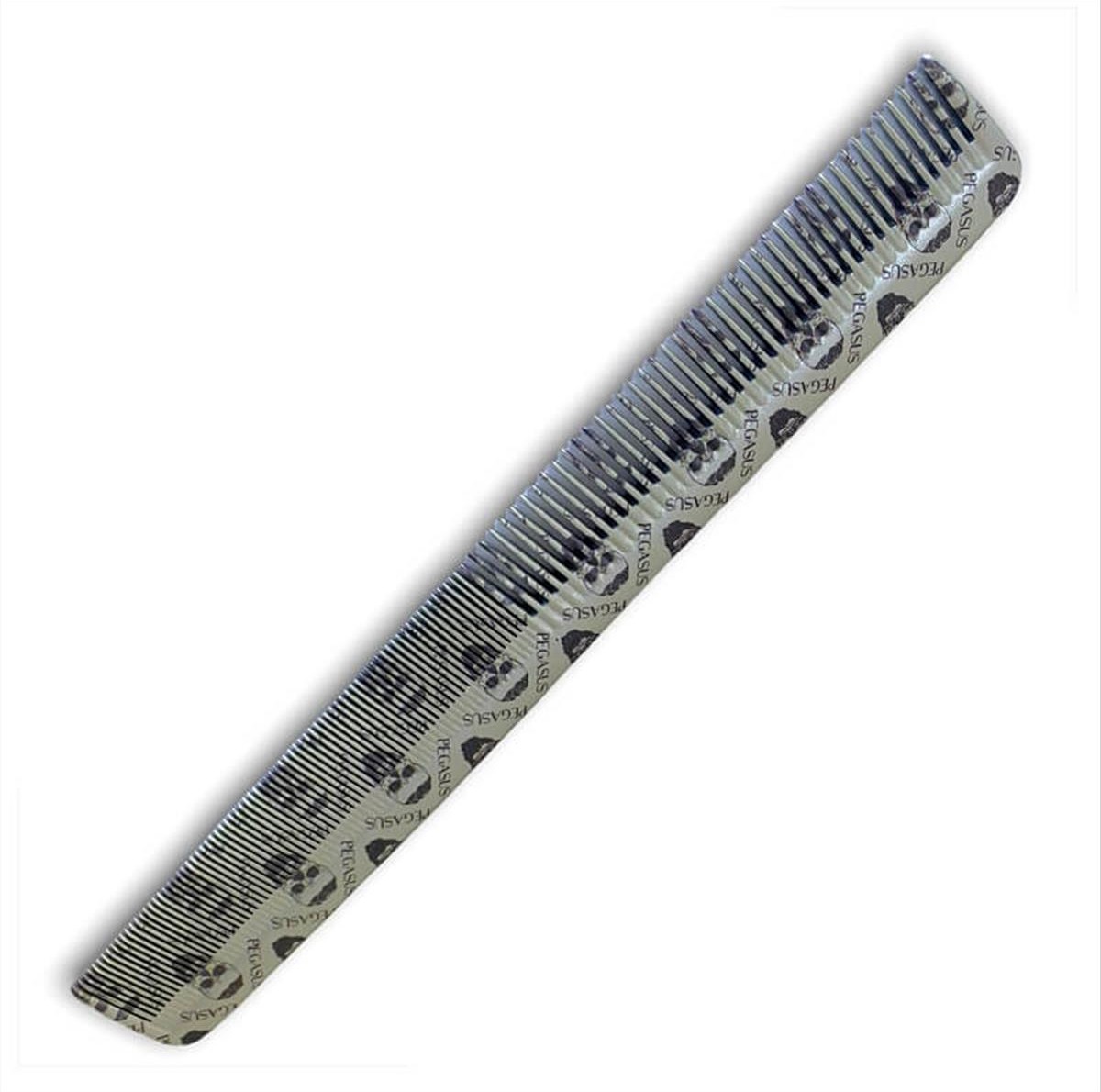 Hair Comb Barber Pegasus Hard Rubber Skulleto S210