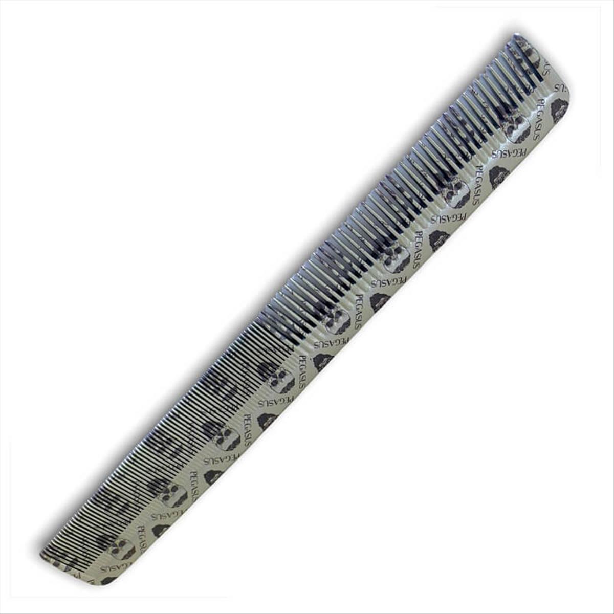 Hair Comb Barber Pegasus Hard Rubber Skulleto S210