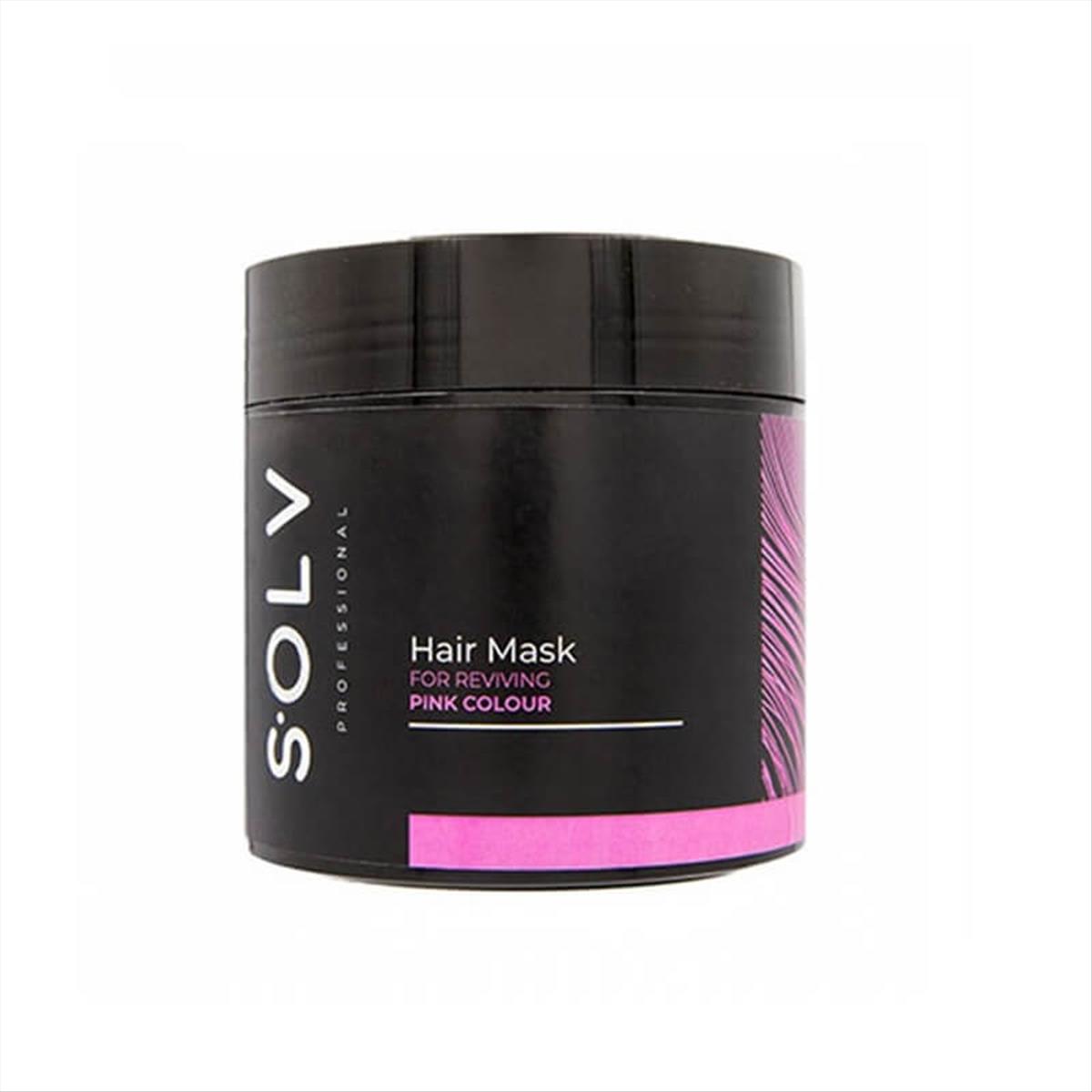 Solv Hair Mask Color Pink 500ml