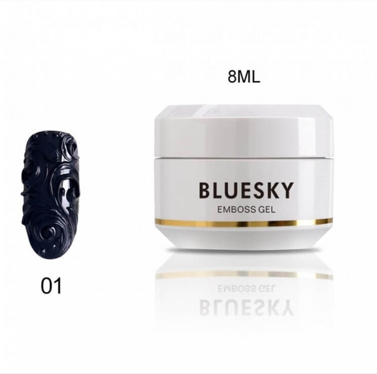 Bluesky Emboss Gel 8 ml