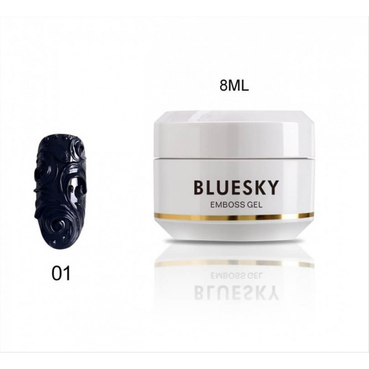 Bluesky Emboss Gel 8 ml