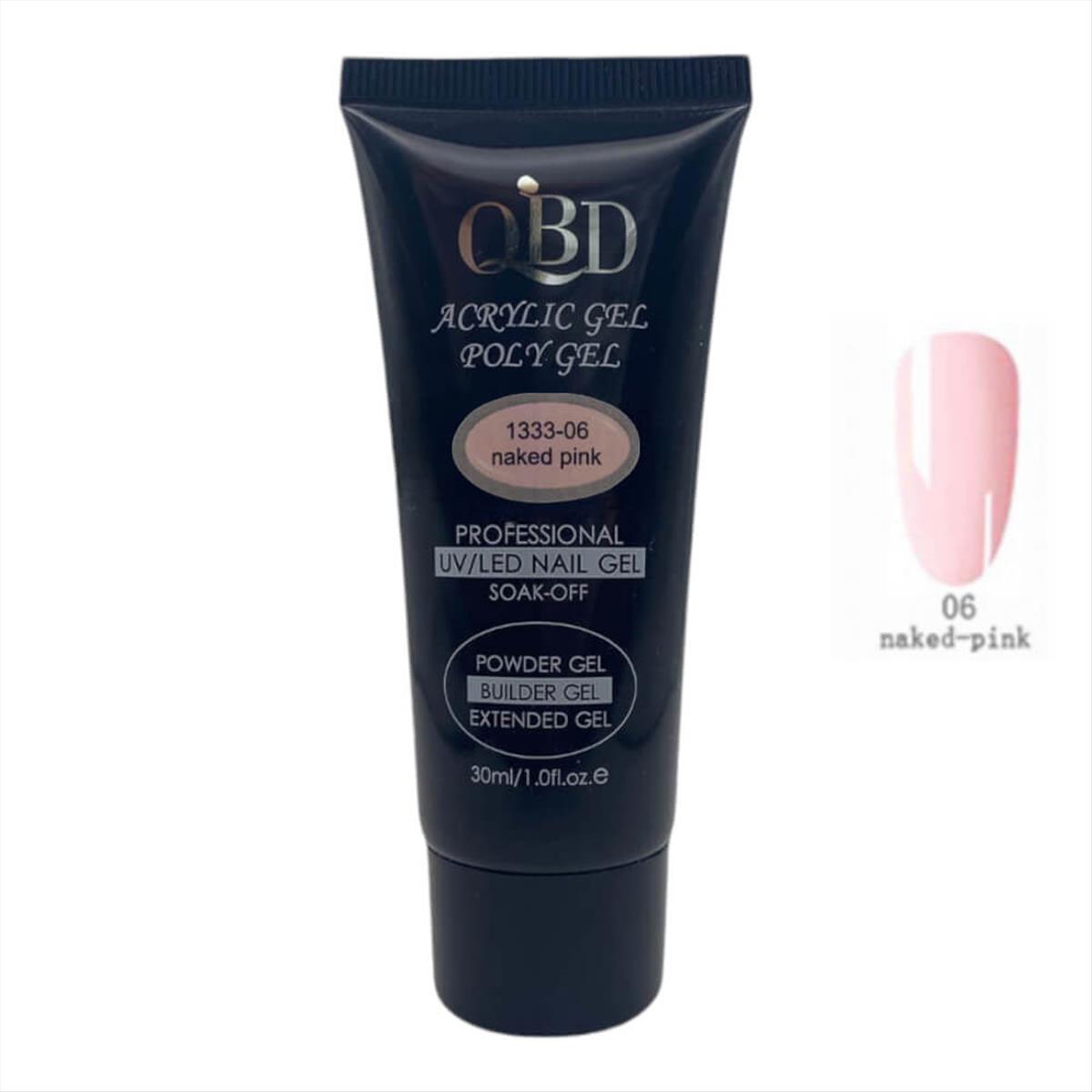 QBD Acrygel Uv/Led Naked Pink 30ml