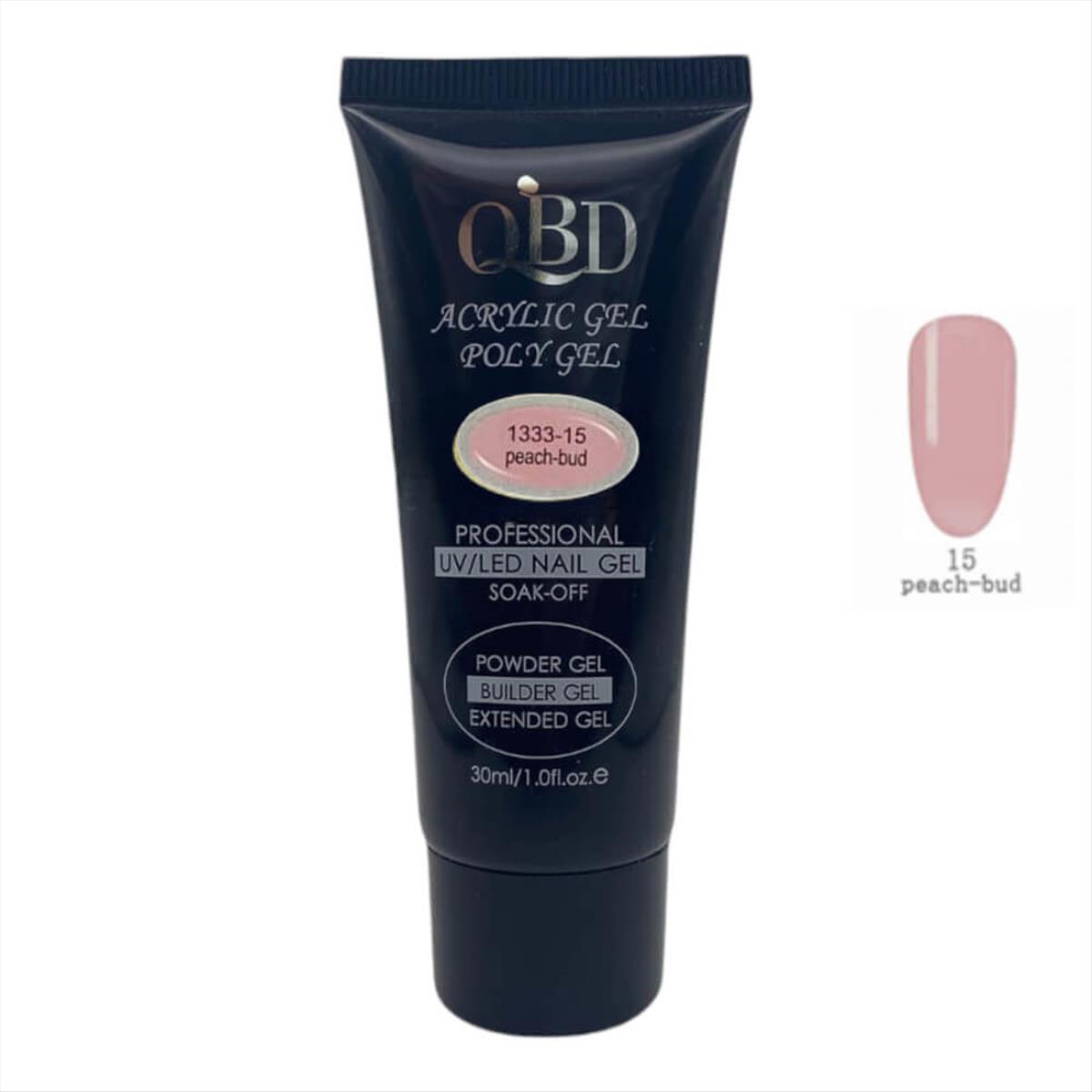 QBD Acrygel Uv/Led Peach-Bud 30ml