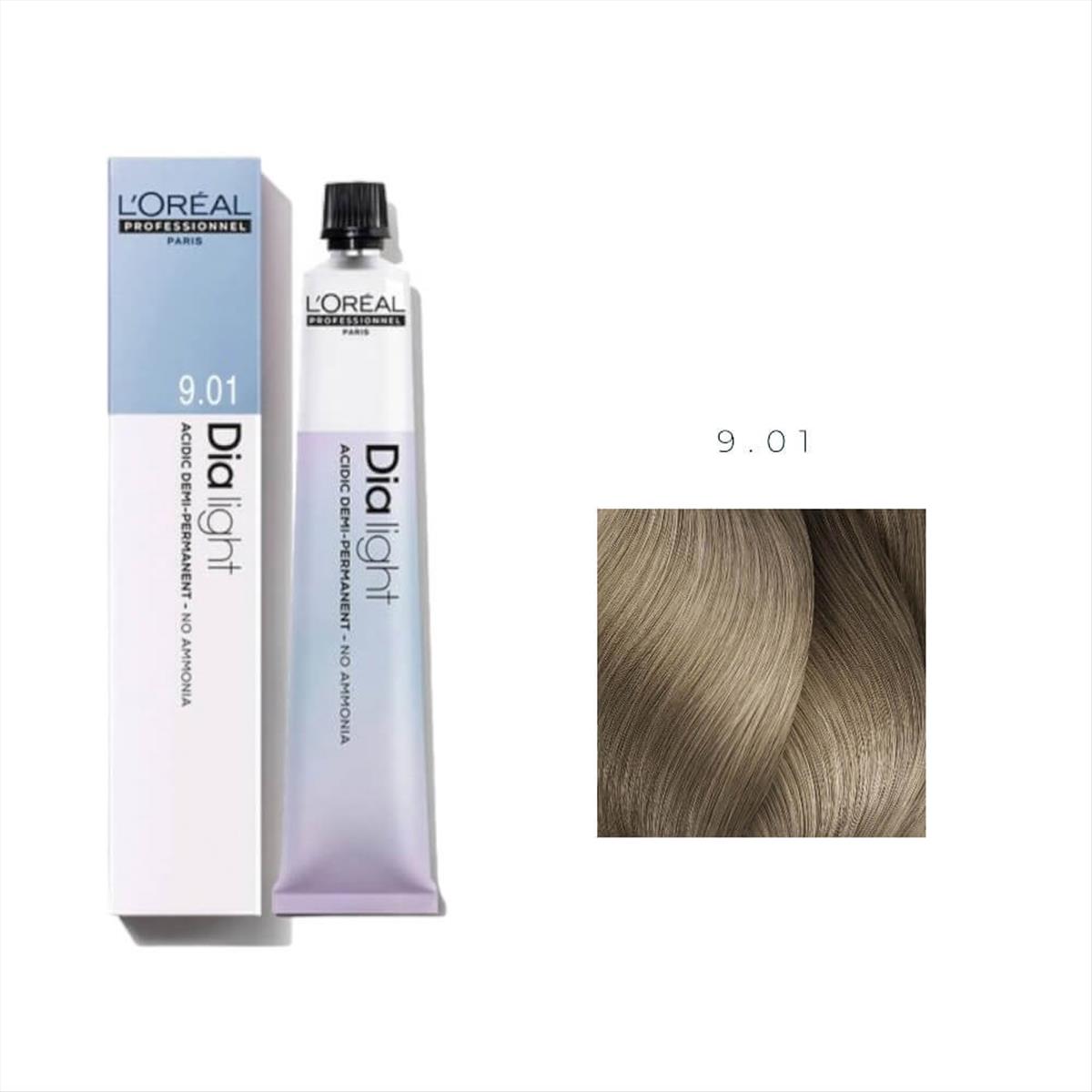 Hair Color L΄Oreal DIA Light 9.01 Milkshake Blonde Very Light Natural Sandre 50ml