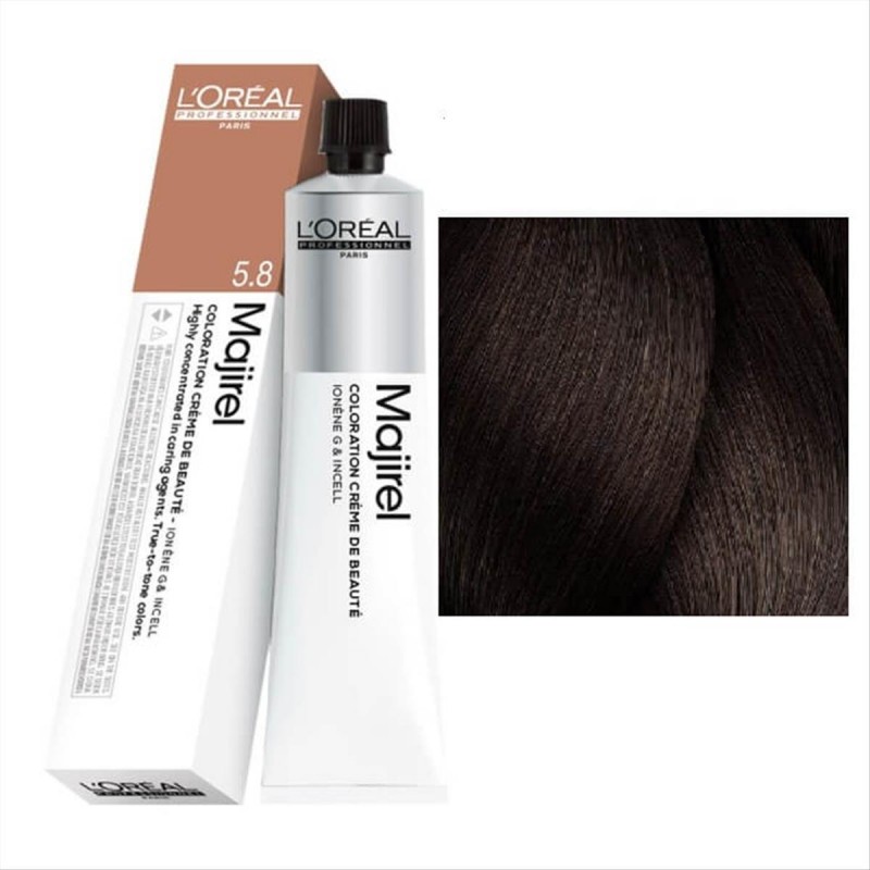Βαφή L'Oreal Majirel 5.8 Καστανό Ανοιχτό Μόκα 50ml