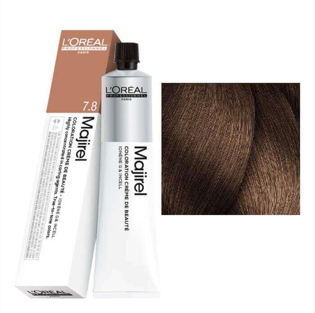 Βαφή L'Oreal Majirel 7.8 Ξανθό Μόκα 50ml