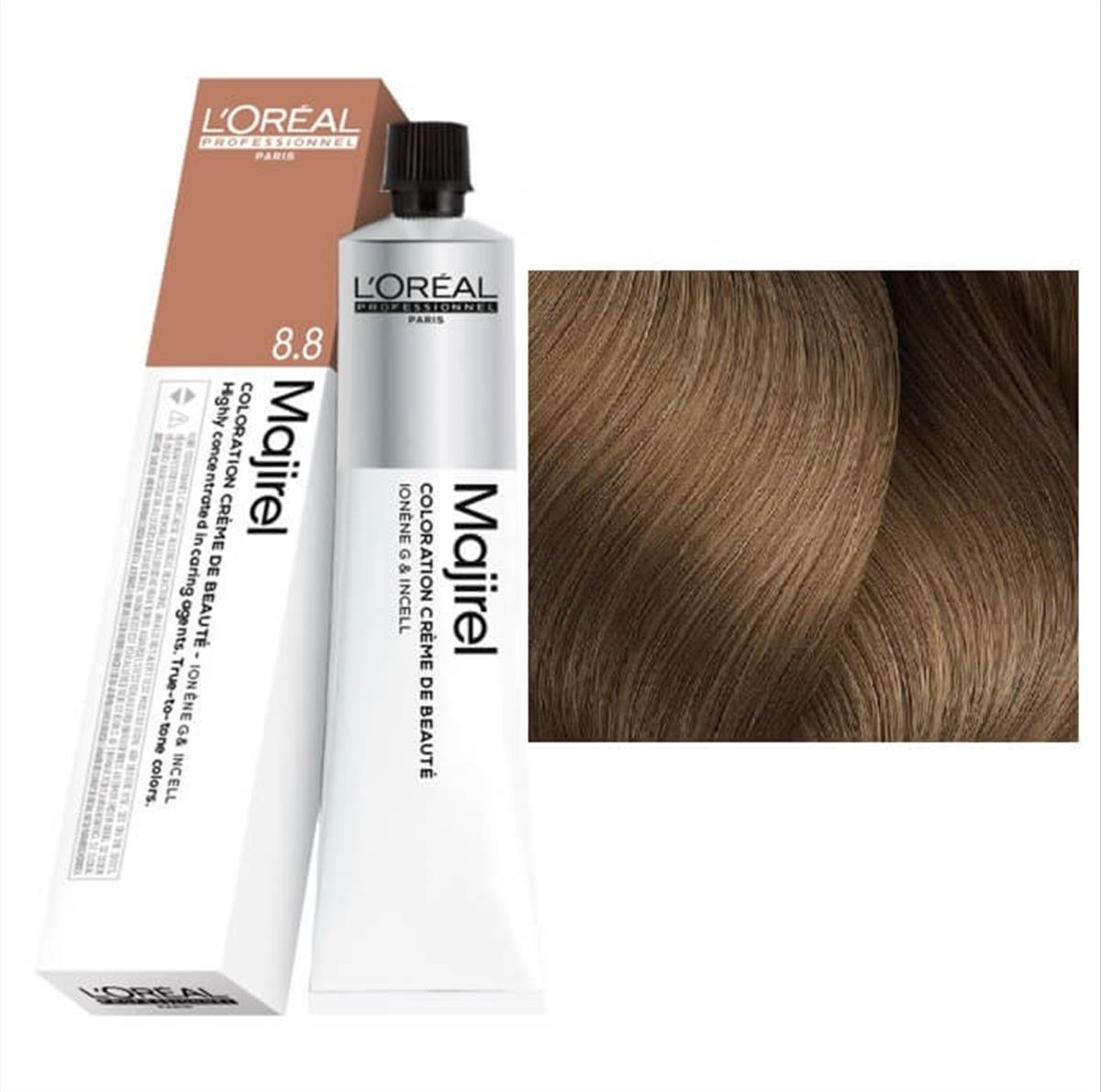 Βαφή L'Oreal Majirel 8.8 Ξανθό Ανοιχτό Μόκα 50ml