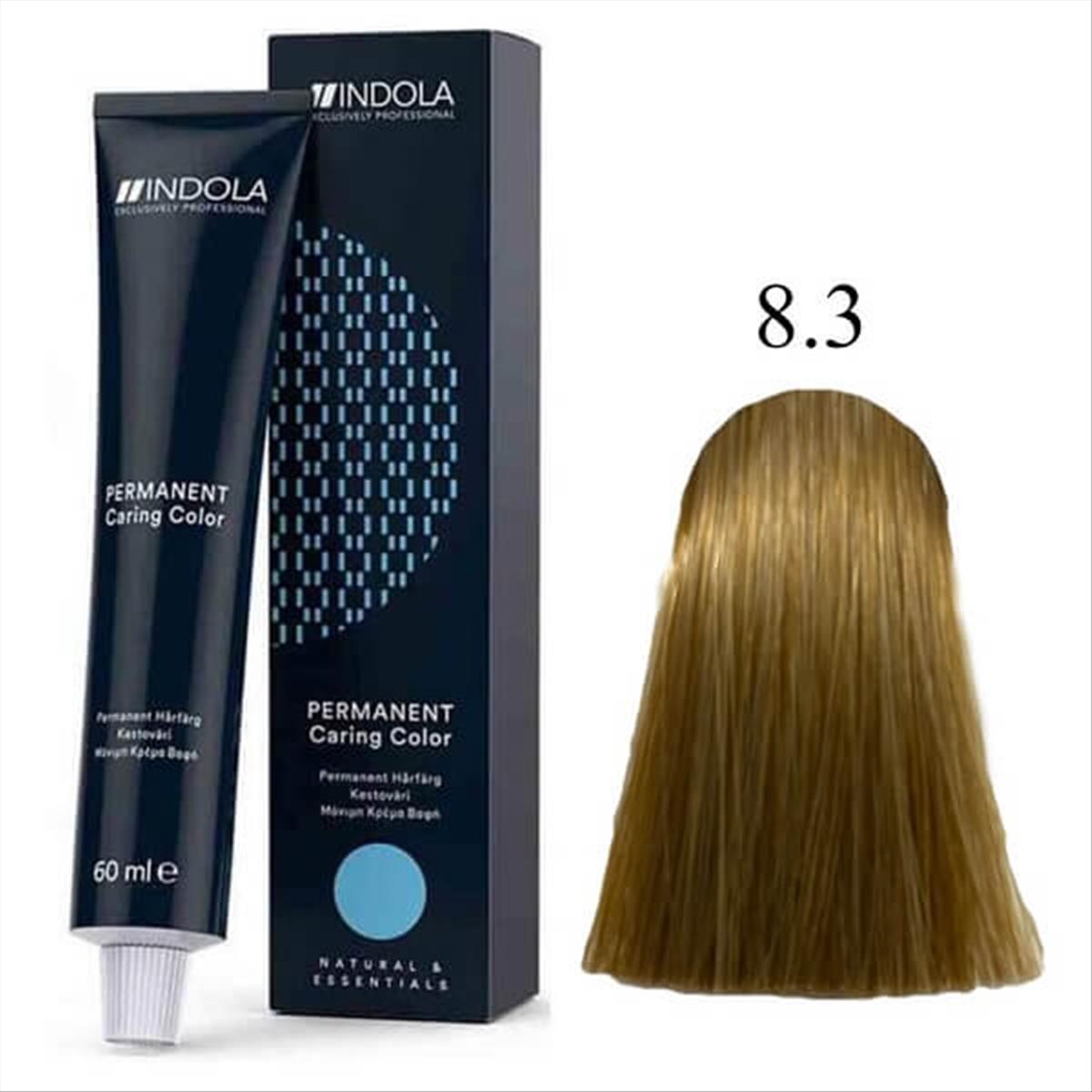 Hair  Color Indola Νο8.3 60 ml