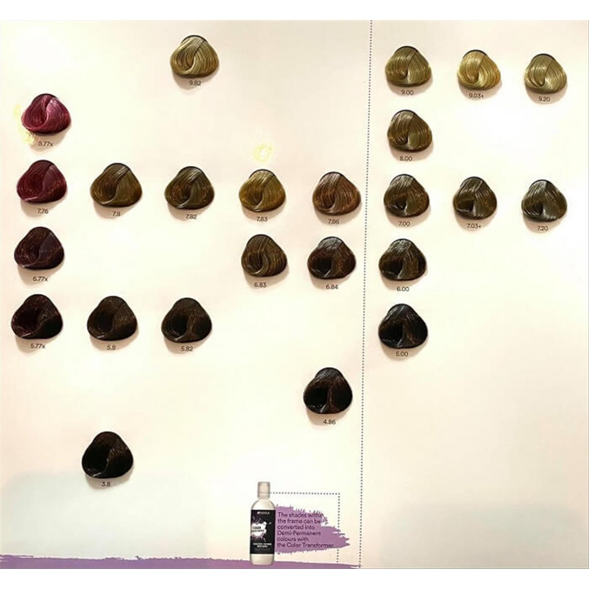 Hair  Color Indola Νο6.38+ 60 ml