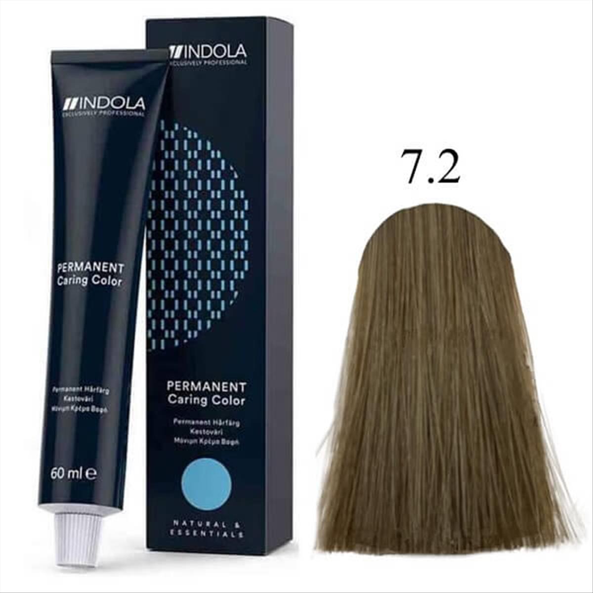 Hair  Color Indola Νο7.2 60 ml