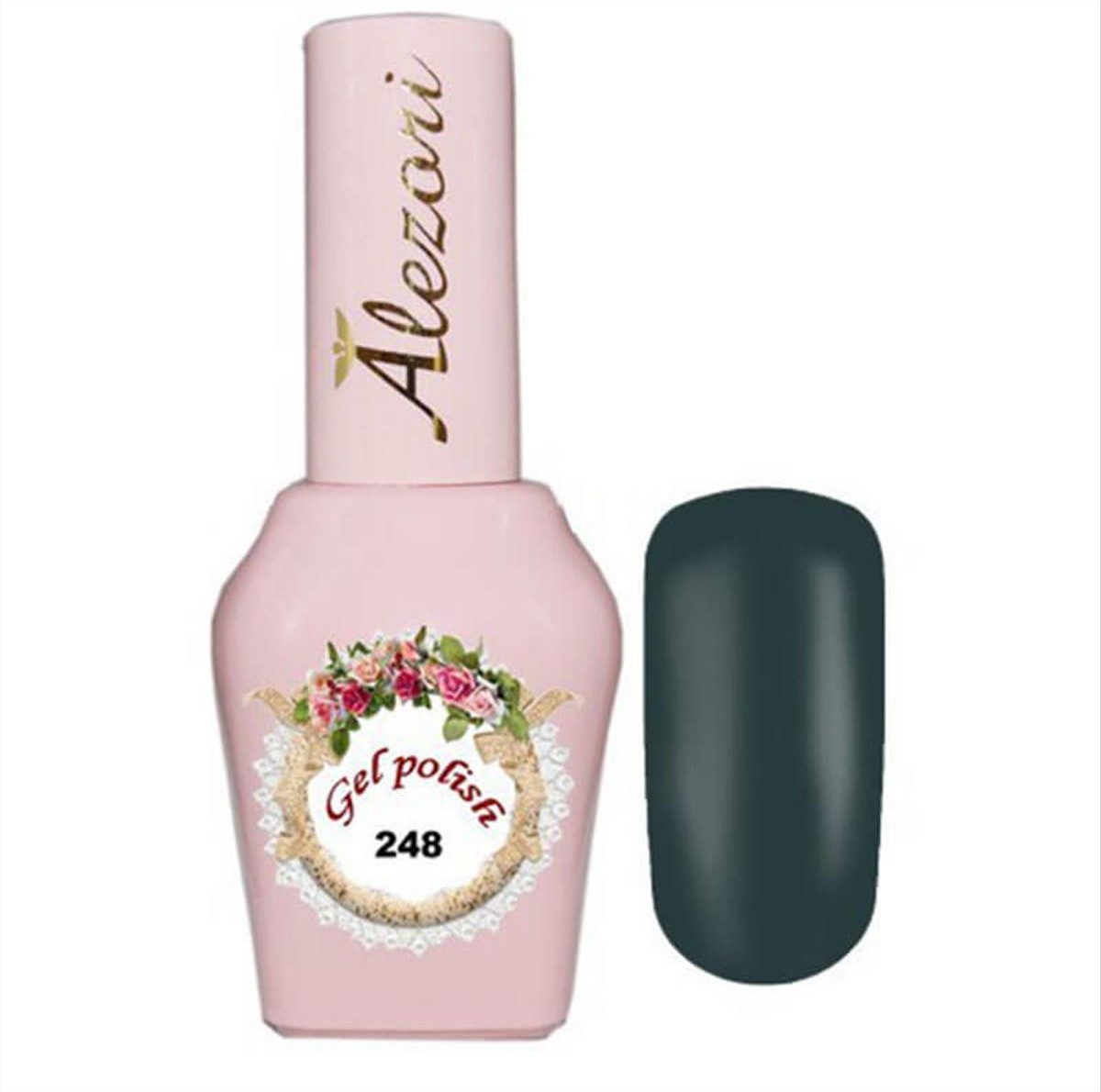 Alezori Semi-Permanent Gel Polish 248 Cypress Gray 15ml