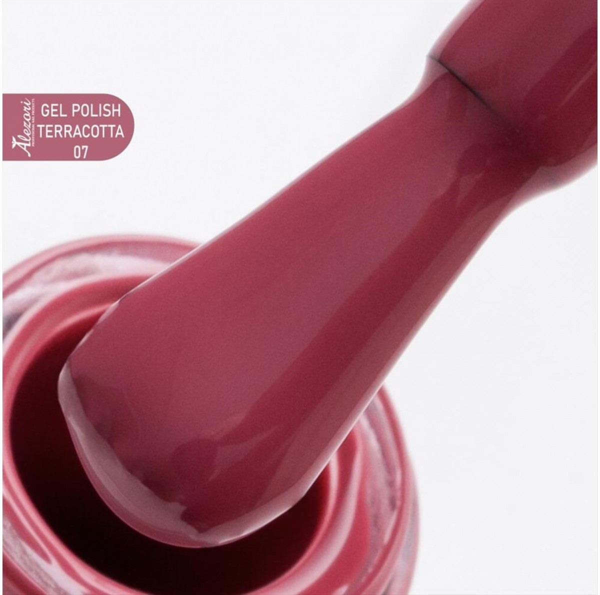 Alezori Ημιμόνιμο Βερνίκι Gel Polish 07 Terracotta 15ml
