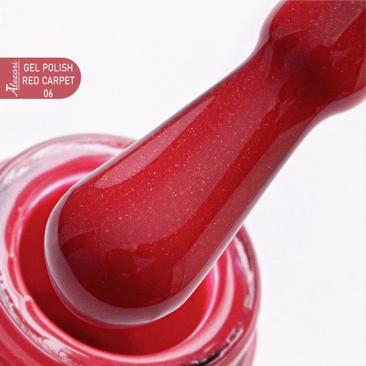 Alezori Ημιμόνιμο Βερνίκι Gel Polish 06 Red Carpet 15ml