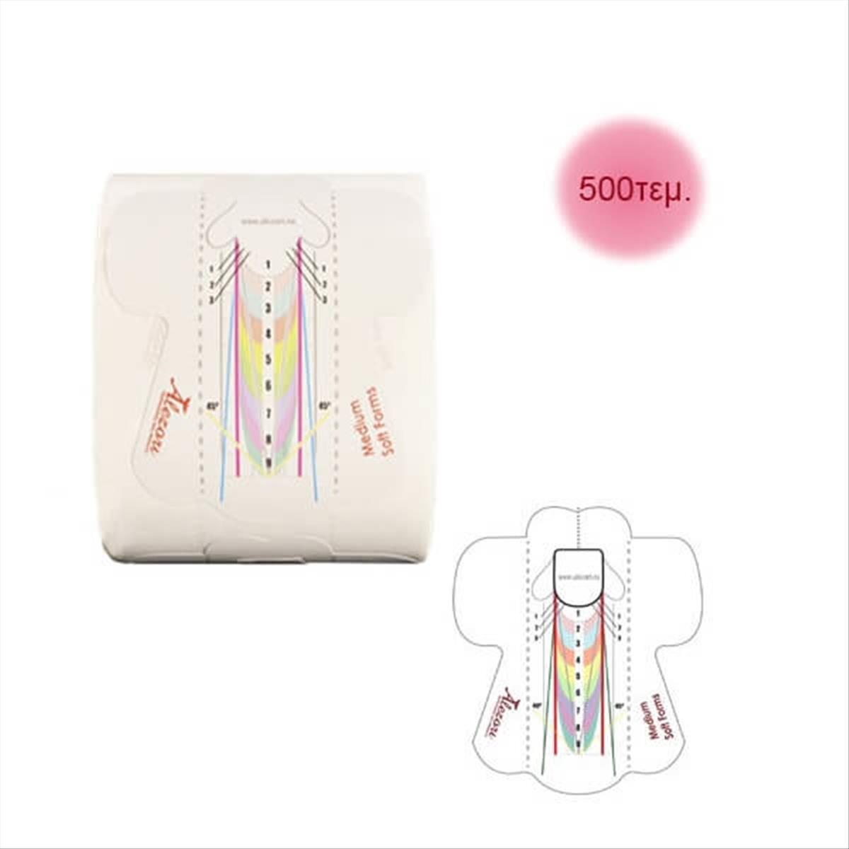 Alezori Nail Form Soft Nail Master 500item