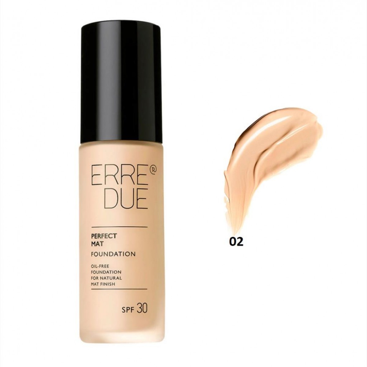 Erre Due Perfect Mat Foundation No 02 Silent Dune 30ml