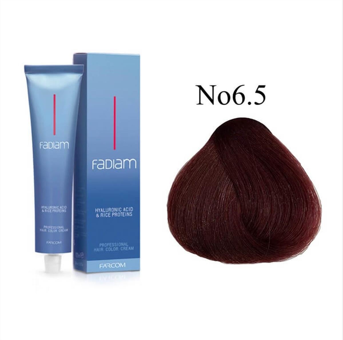 Βαφή Farcom Fadiam 6.5 Ξανθό Σκούρο Μαονί 100ml