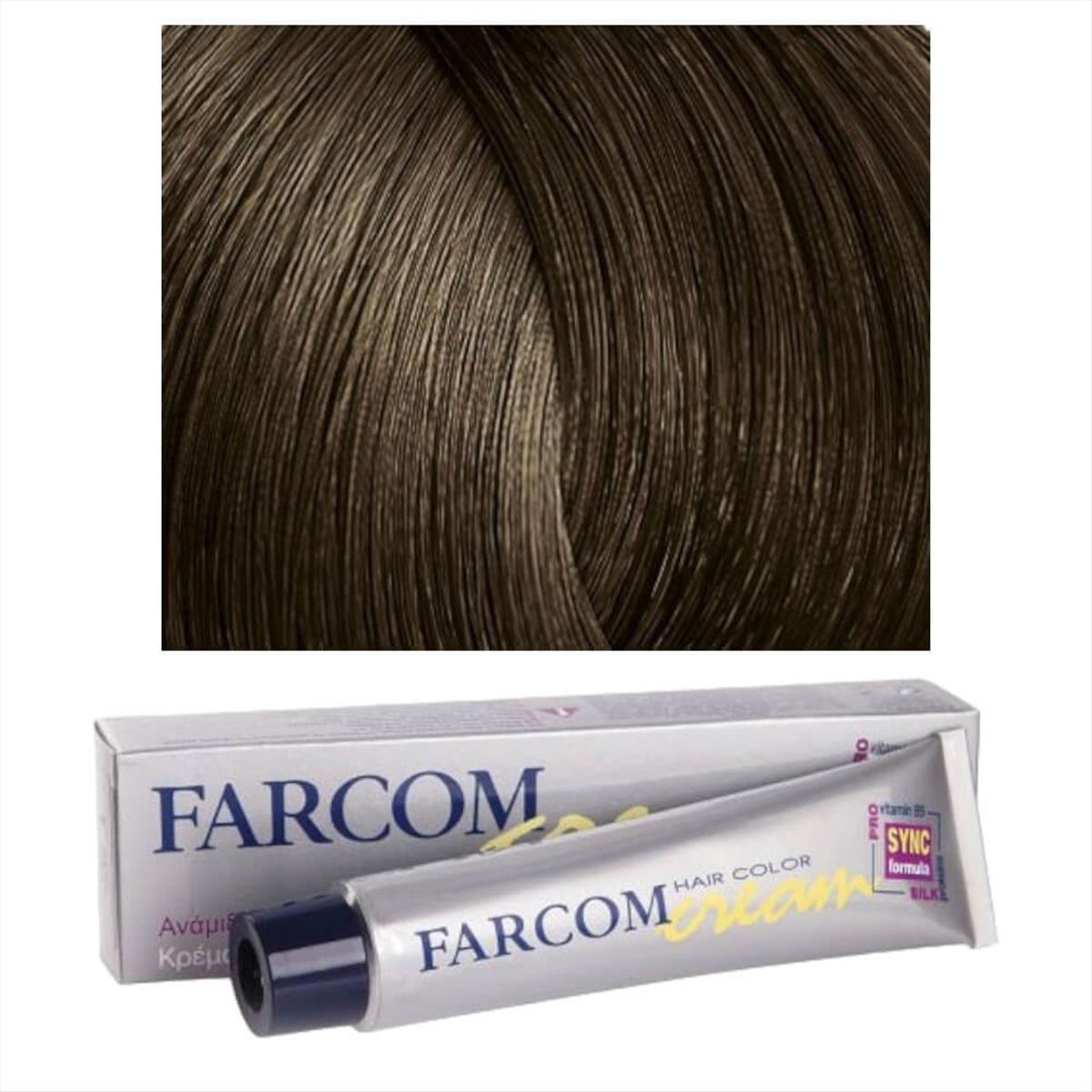 Farcom Hair Color Cream No6- 60ml