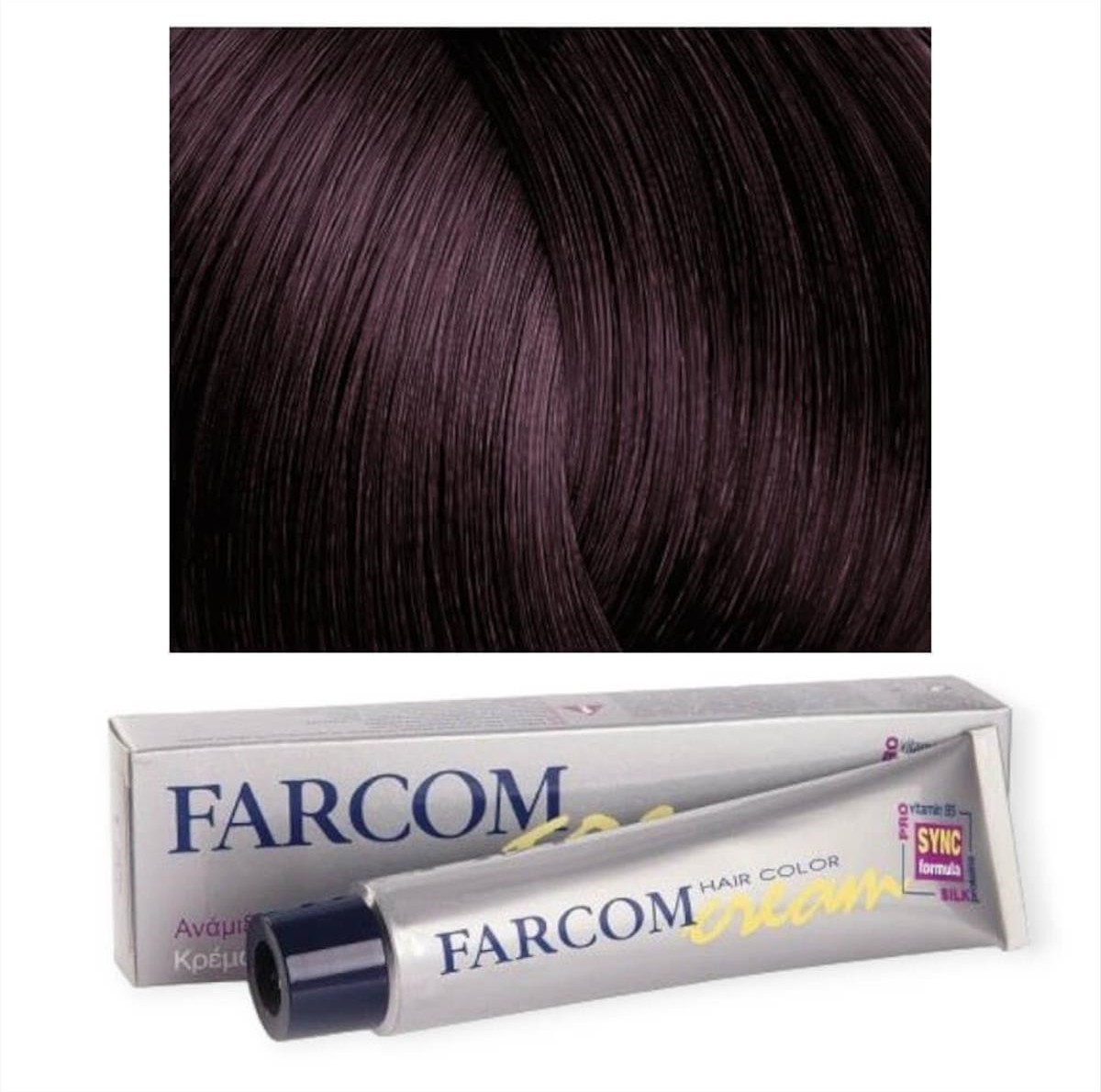 Hair dye 71 iridescent brown 60ml Farcom