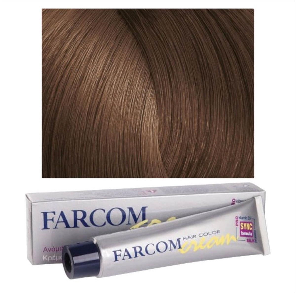 Βαφή μαλλιών Farcom Ξανθό Χρυσαφί 83-60 ml
