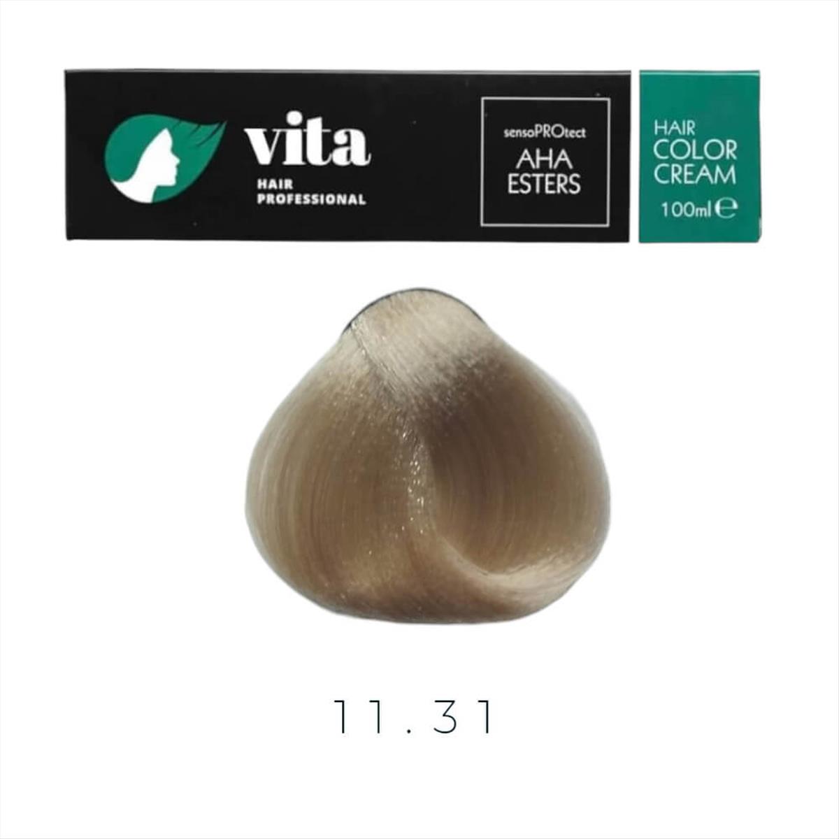 Vita Hair Color Extra Blond Ash Beige No 11.31 - 100ml