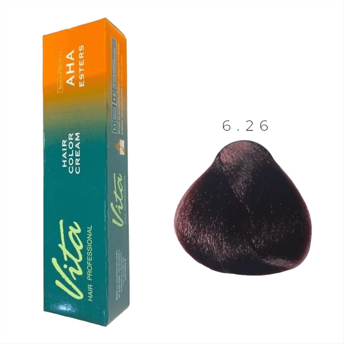 Βαφή Vita Hair Color 60 ml No 6.26