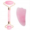 Quartz Roll For Face Massage Rose Quartz Roller