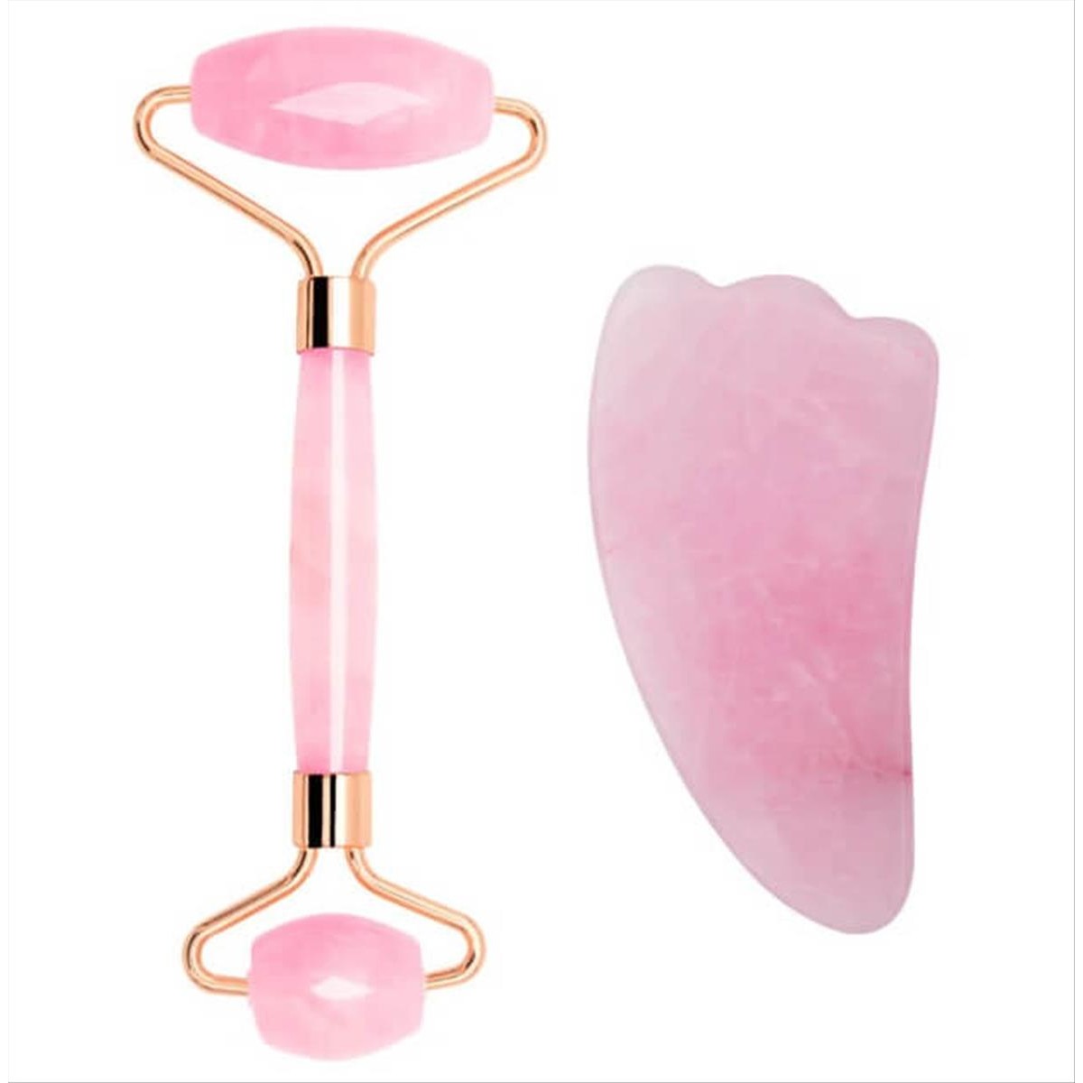 Quartz Roll For Face Massage Rose Quartz Roller