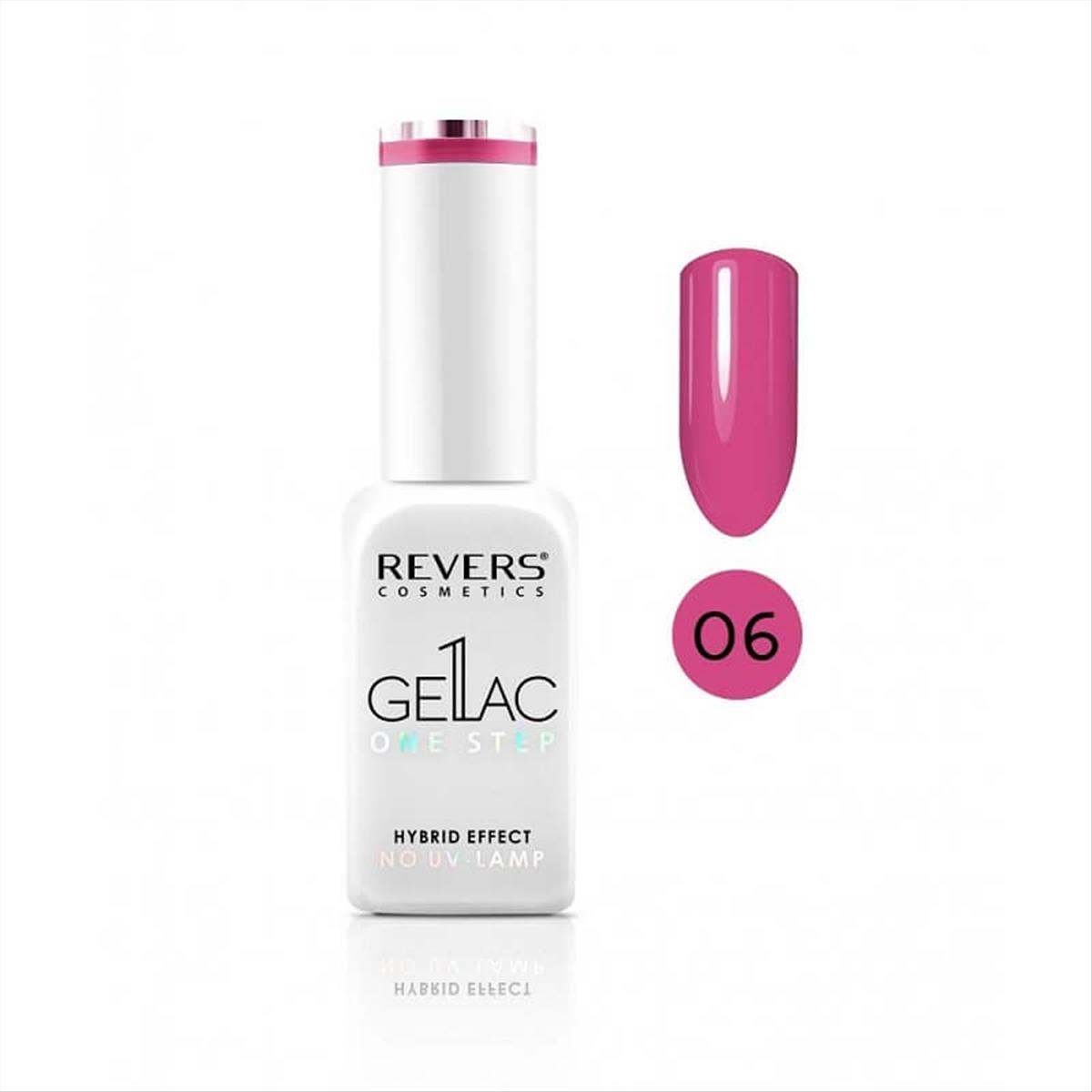 Βερνίκι Νυχιών Revers Hybrid Effect Gel Lack 06 10ml