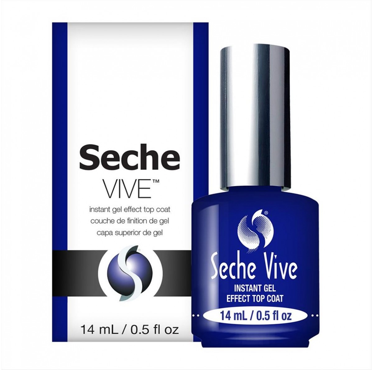 Seche Vive Top Coat Instant Gel Effect 14ml