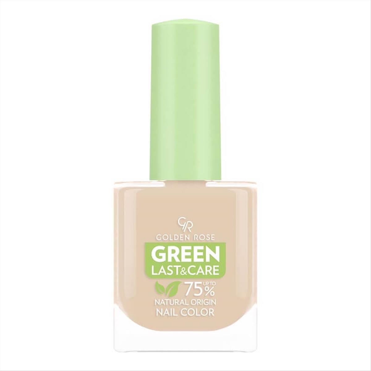 Nail Polish Golden Rose Green Last & Care Natural Origin 108 - 10.2ml