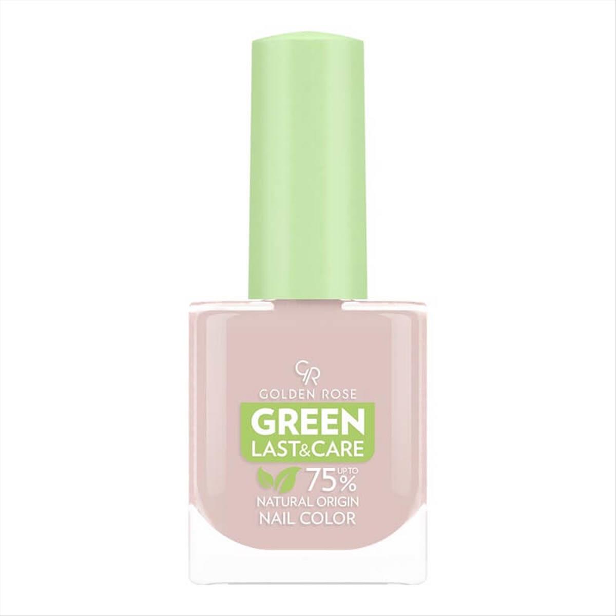 Nail Polish Golden Rose Green Last & Care Natural Origin 109 - 10.2ml