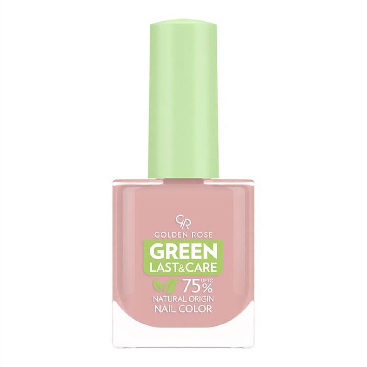 Nail Polish Golden Rose Green Last & Care Natural Origin 113 - 10.2ml