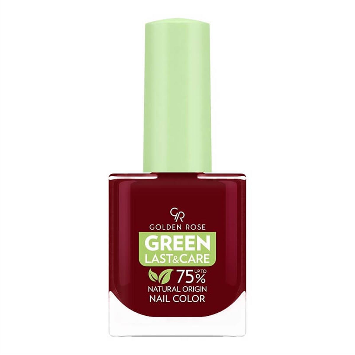 Nail Polish Golden Rose Green Last & Care Natural Origin 128 - 10.2ml