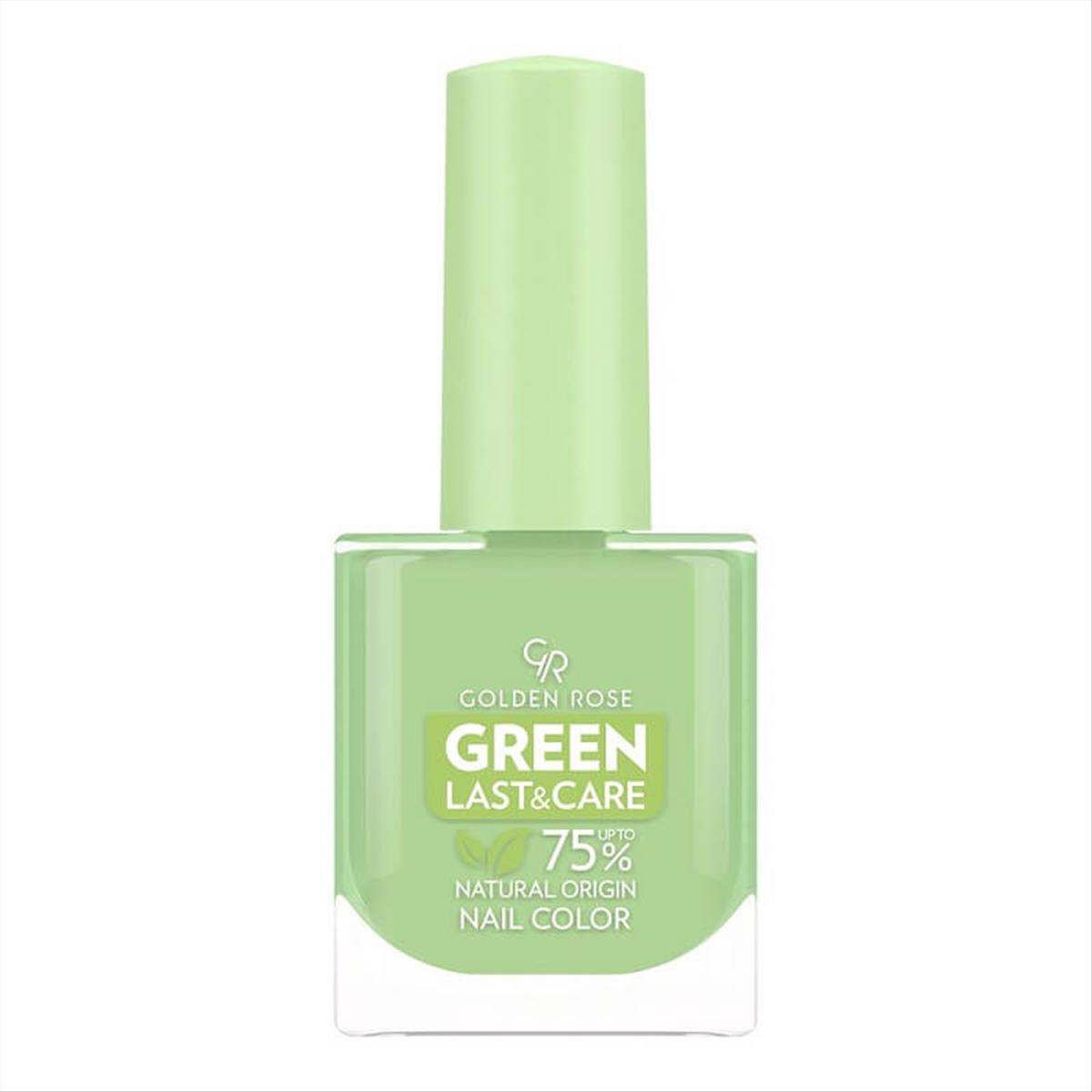 Nail Polish Golden Rose Green Last & Care Natural Origin 134 - 10.2ml