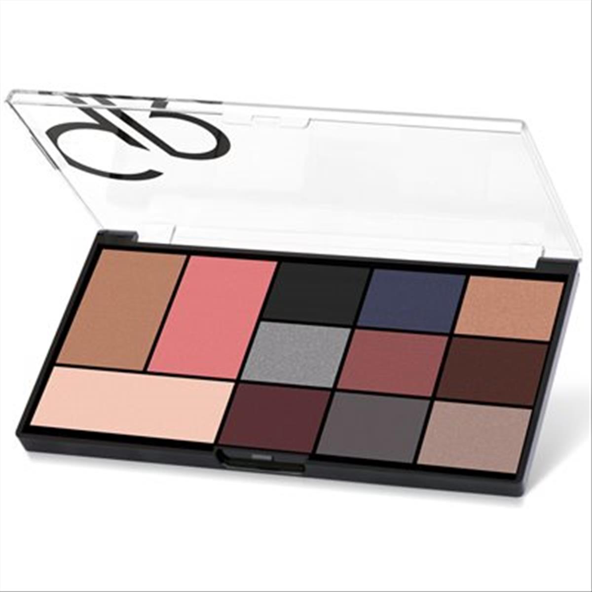 Golden Rose Palette City Style Face & Eye 02 Smokey