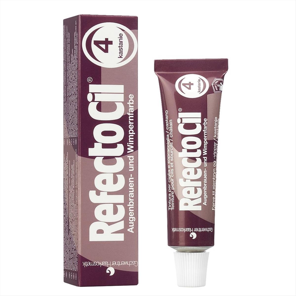 Eyelash & eyebrow dye No4 brown Refectocil