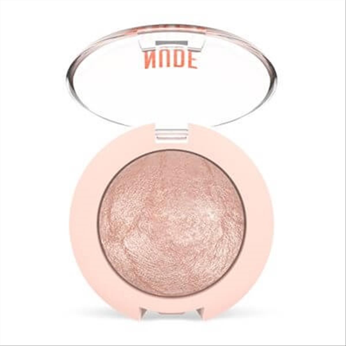 Nude Look Matte & Pearl Baked Eyeshadow Golden Rose- Pearl - 01 Ivory