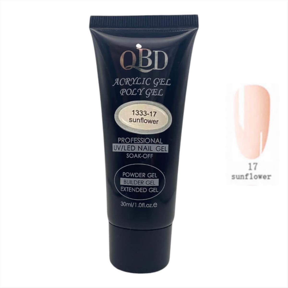 QBD Acrygel Uv/Led Sunflower 30ml QBD Acrygel Uv/Led Sunflower 30ml