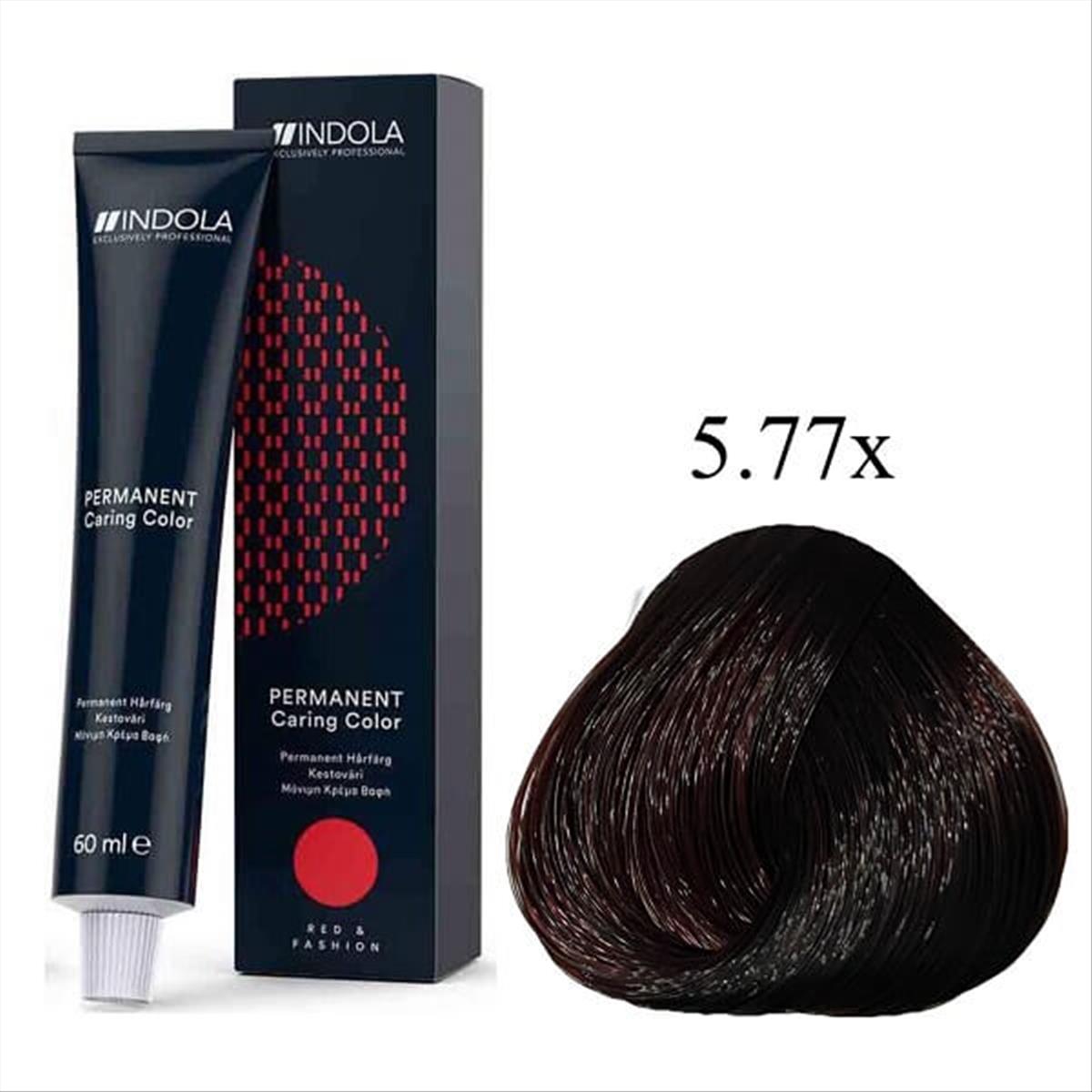 Hair  Color Indola Νο5.77x 60 ml