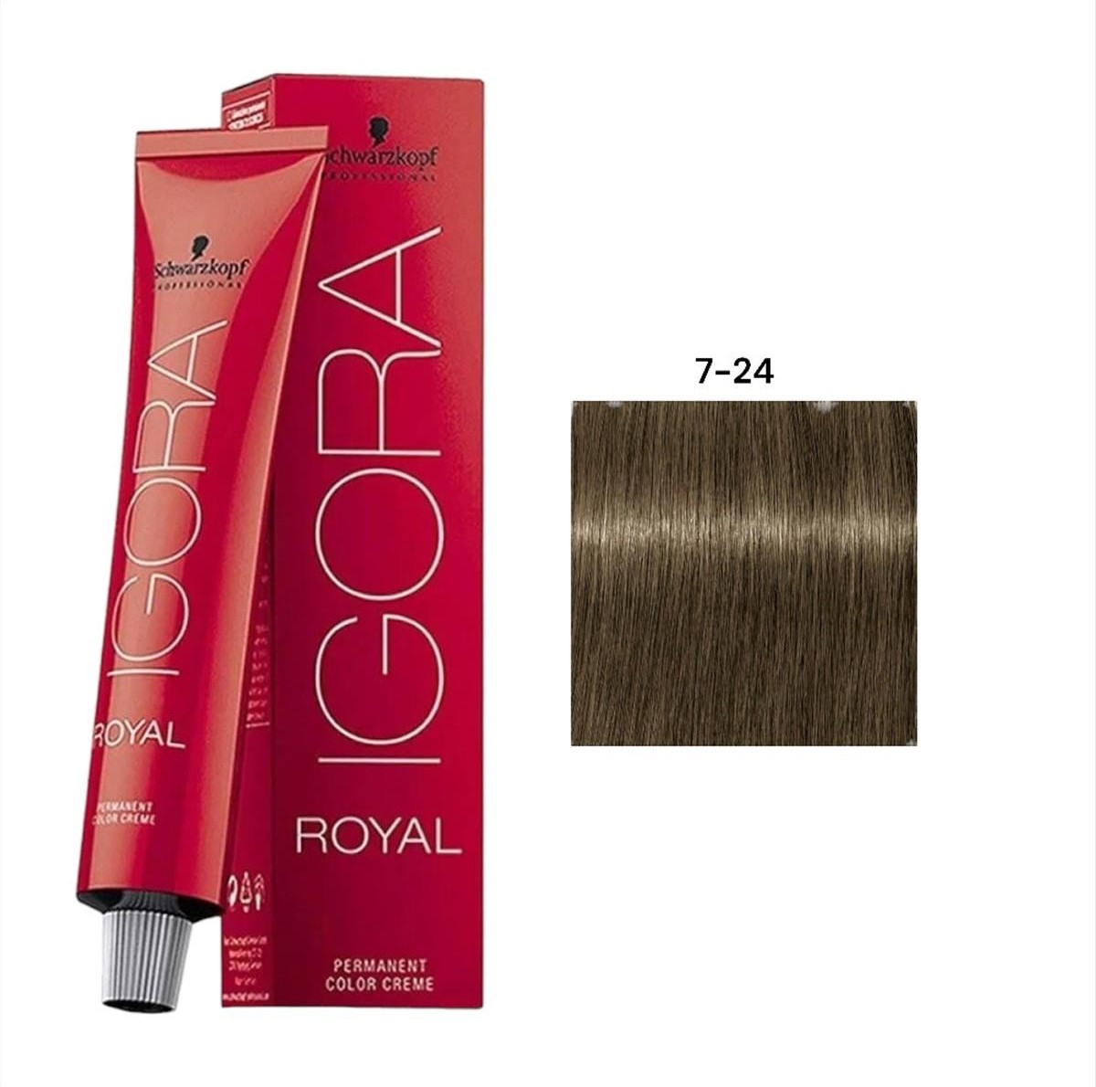 Βαφή Schwarzkopf Igora Royal Muted Desert 7-24 Ξανθό Μεσαίο Φυμέ Μπεζ 60ml
