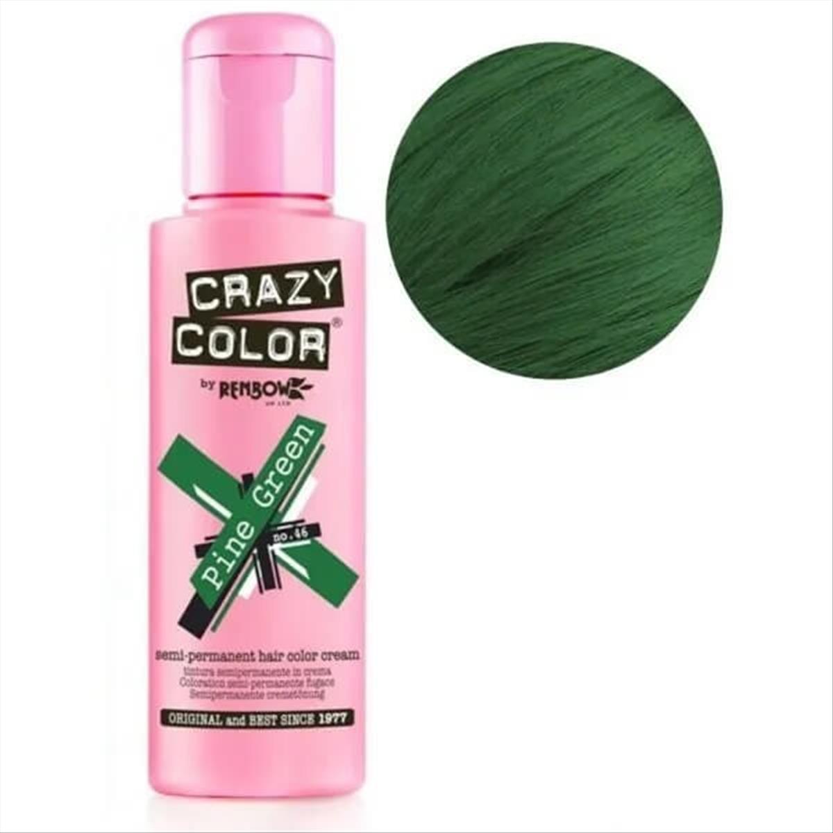 Semi-permanent Crazy Color 46 Pine Green 100ml