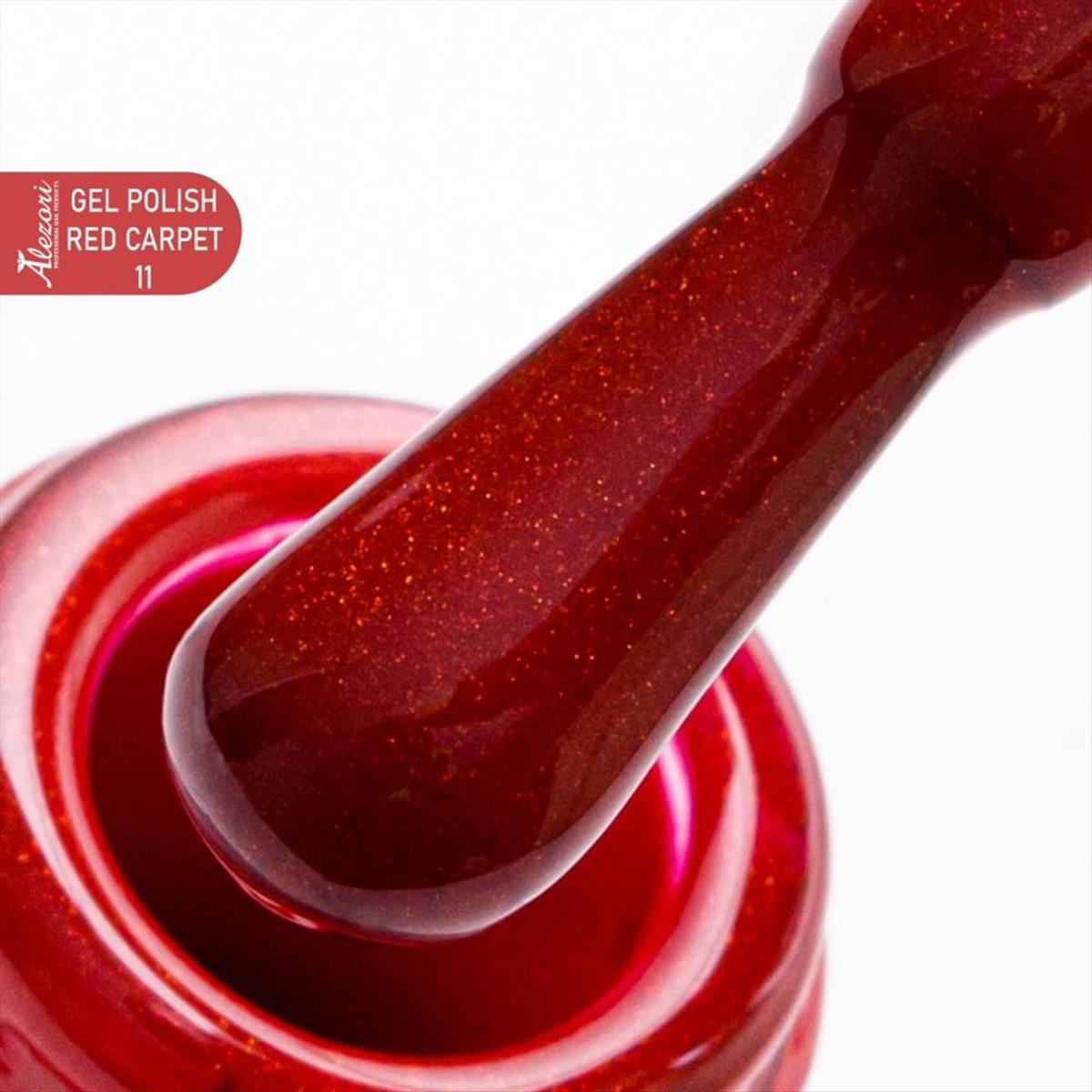 Alezori Ημιμόνιμο Βερνίκι Gel Polish 11 Red Carpet 15ml