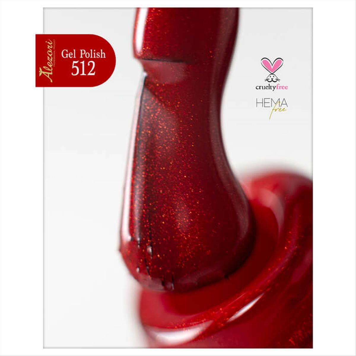 Alezori Ημιμόνιμο Βερνίκι Gel Polish 11 Red Carpet 15ml