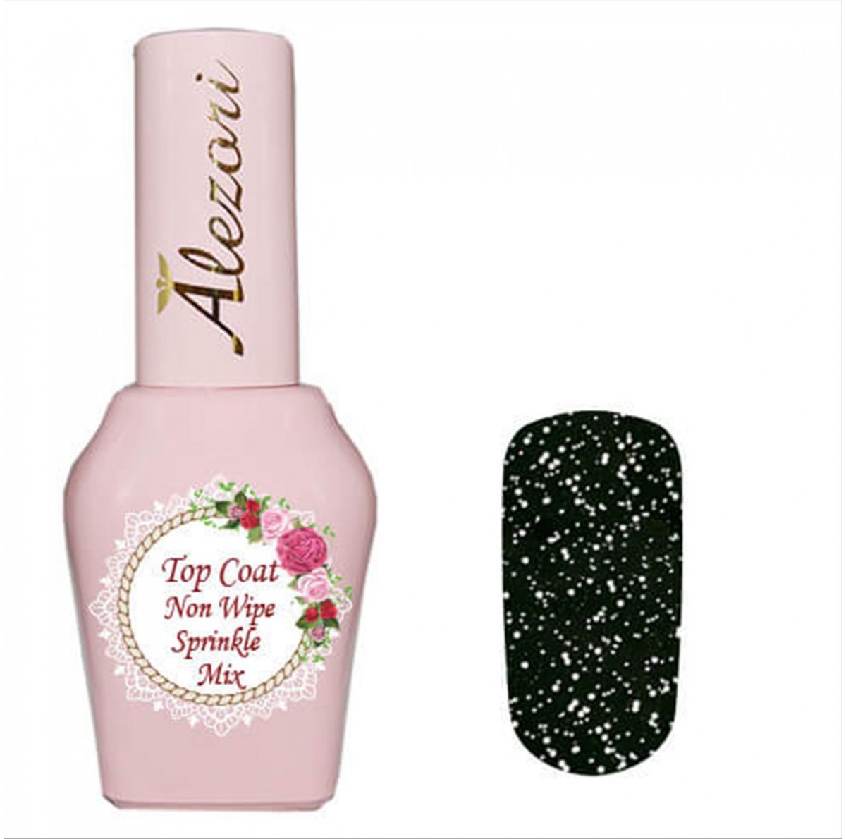 Alezori Top Coat Non Wipe Sprinkle Mix 15ml