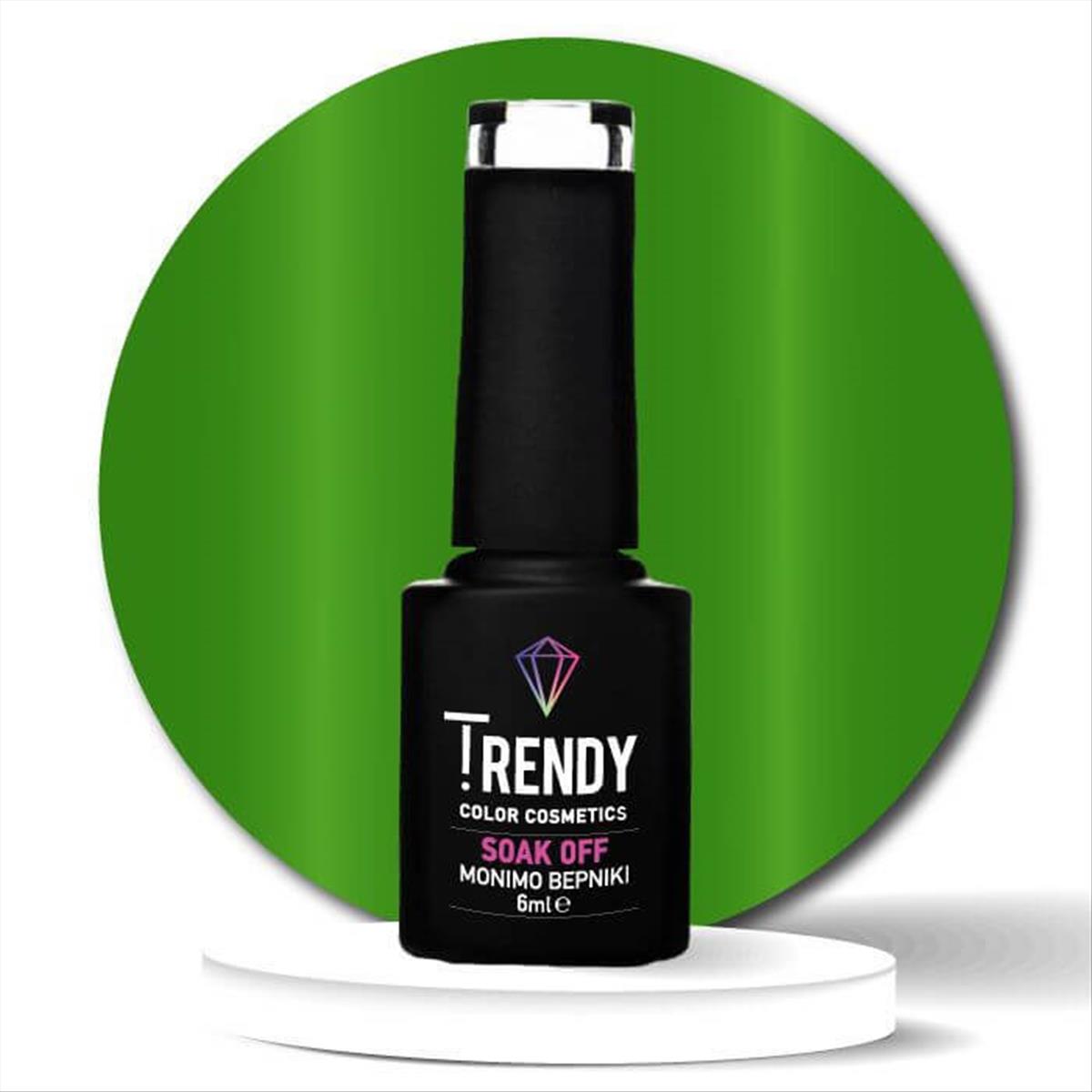 Trendy Soak Off No116 Metallic Green 6ml