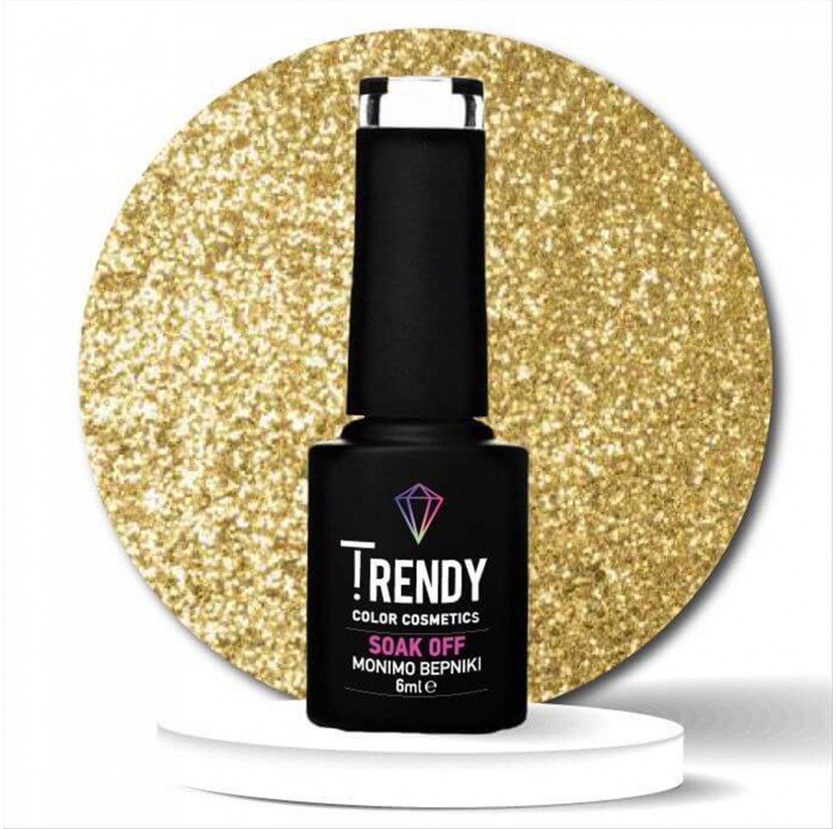 Trendy Soak Off No06 Golden Sand 6ml