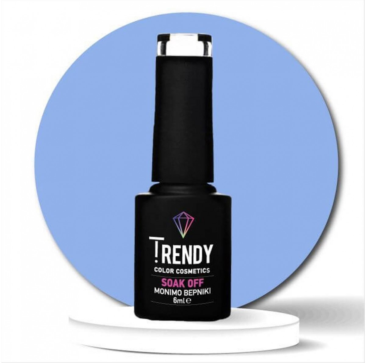 Trendy Soak Off No82 Sky Blue 6ml