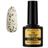 Elixir Semi Gel Uv&Led 1128 Gold Flake Top Coat No Wipe 8ml