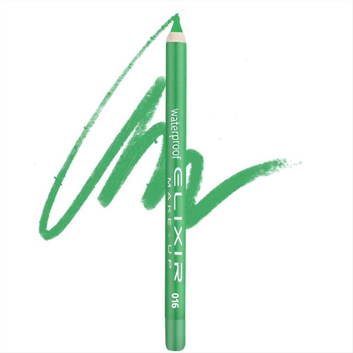 Elixir Eye Pencil Waterproof 016 (Metallic Green)