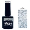 Semi-permanent Varnish SixLak Uv & Led Soak Off 243 Luxury White 8ml